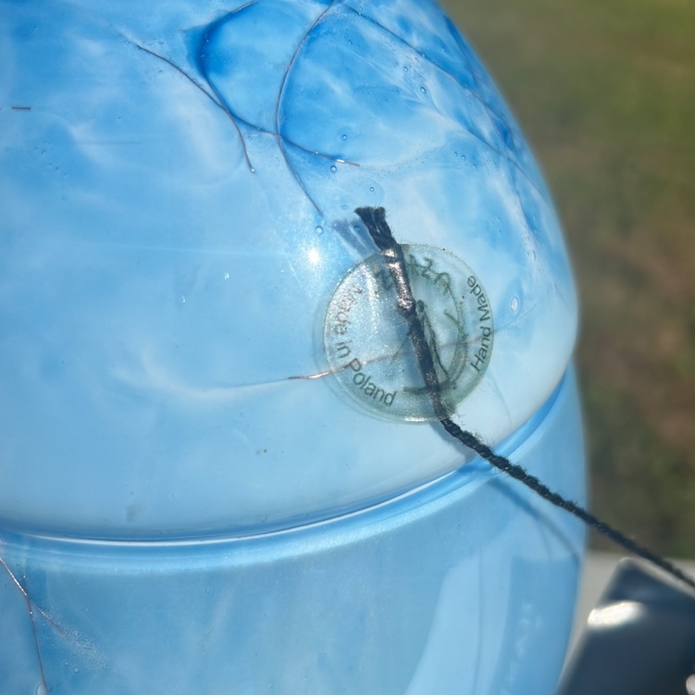Decorative Glass Egg - Picture 3 of 11